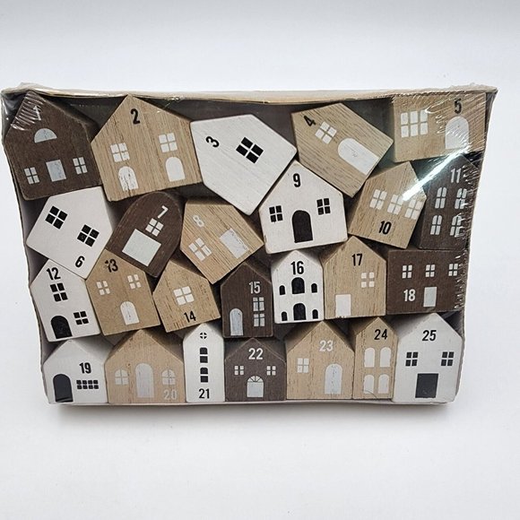 ankyo Holiday Target Bullseye Playground Wooden Countdown Blocks